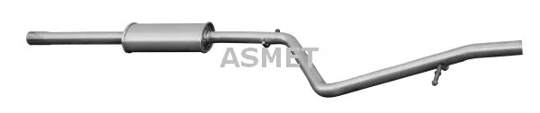 Проміжний глушник ASMET 10.105