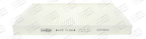 Filter, cabin air CHAMPION CCF0001