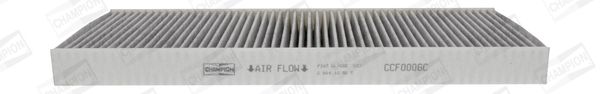 Filter, cabin air CHAMPION CCF0006C