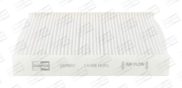 Filter, cabin air CHAMPION CCF0011