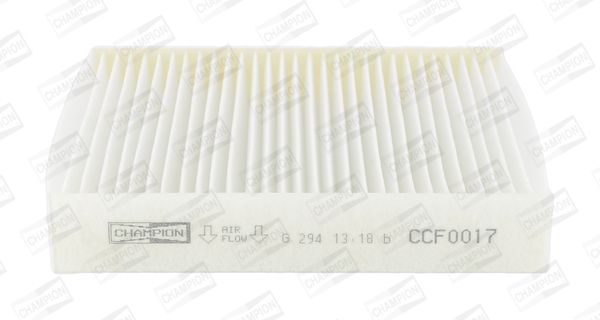 Filter, cabin air CHAMPION CCF0017