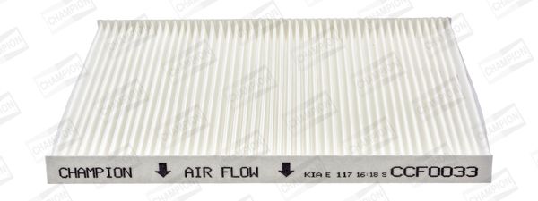 Filter, cabin air CHAMPION CCF0033