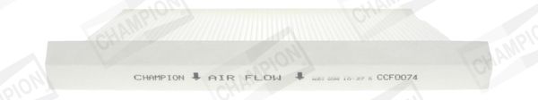Filter, cabin air CHAMPION CCF0074