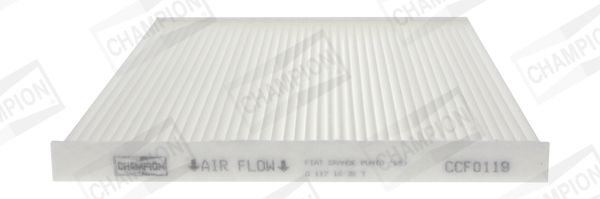Filter, cabin air CHAMPION CCF0119