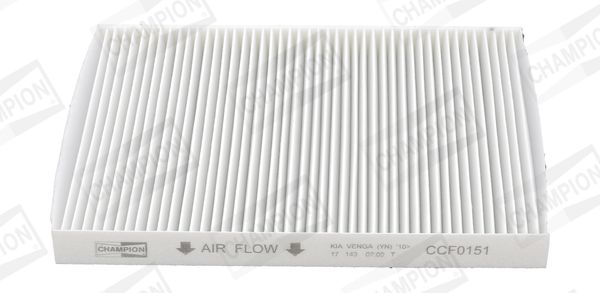 Filter, cabin air CHAMPION CCF0151