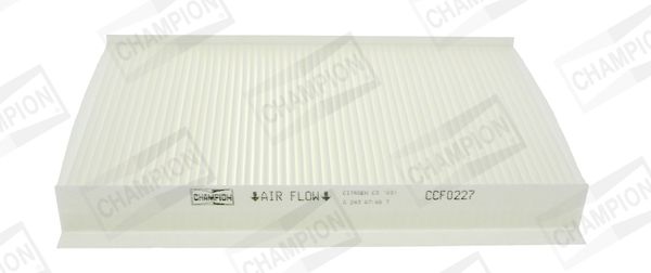 Filter, cabin air CHAMPION CCF0227