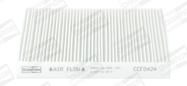 Filter, cabin air CHAMPION CCF0424
