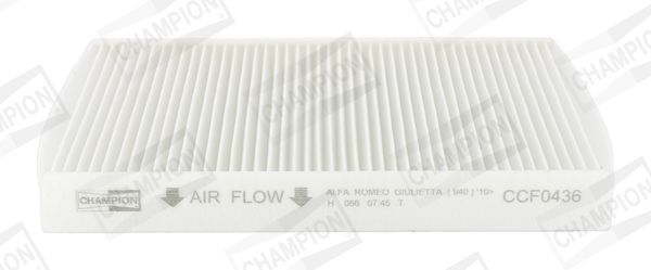 Filter, cabin air CHAMPION CCF0436