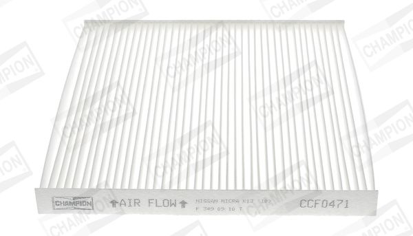 Filter, cabin air CHAMPION CCF0471