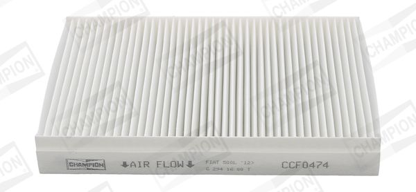 Filter, cabin air CHAMPION CCF0474