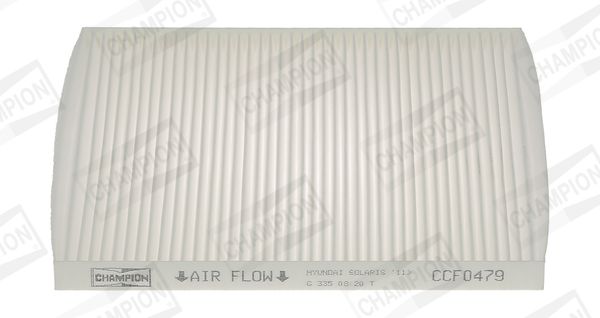 Filter, cabin air CHAMPION CCF0479