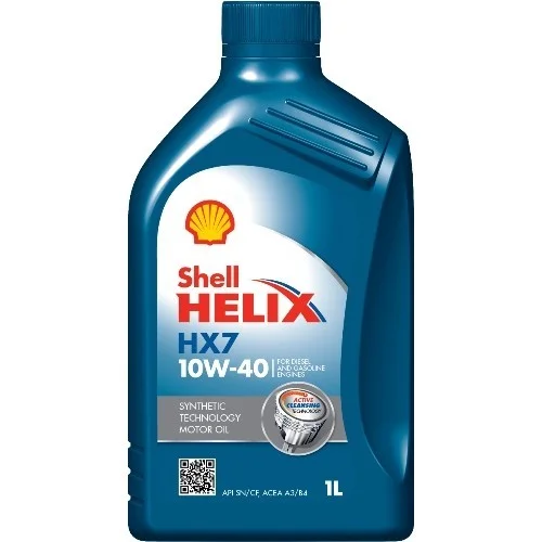 Variklinė alyva SHELL 10W40 HELIX HX7 1L