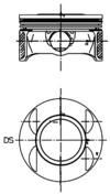 Stūmoklis KOLBENSCHMIDT 40027710