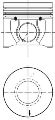 Stūmoklis KOLBENSCHMIDT 40171600