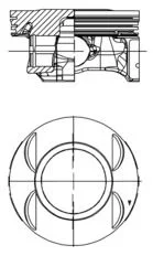 Stūmoklis KOLBENSCHMIDT 40199610