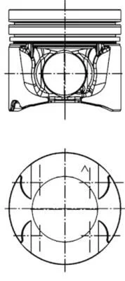 Stūmoklis KOLBENSCHMIDT 40262620