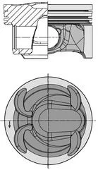 Stūmoklis KOLBENSCHMIDT 40315600