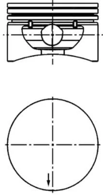 Stūmoklis KOLBENSCHMIDT 40380600