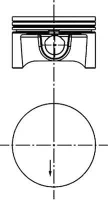 Stūmoklis KOLBENSCHMIDT 40388600