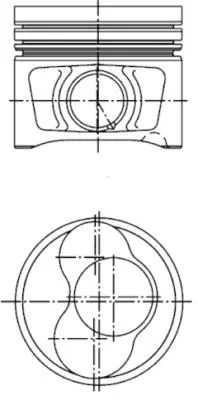 Stūmoklis KOLBENSCHMIDT 40409600