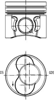 Stūmoklis KOLBENSCHMIDT 40422600