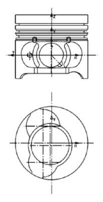 Stūmoklis KOLBENSCHMIDT 40465600