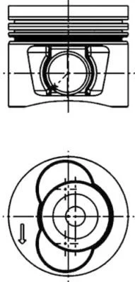 Stūmoklis KOLBENSCHMIDT 40715610