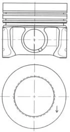 Stūmoklis KOLBENSCHMIDT 41095610