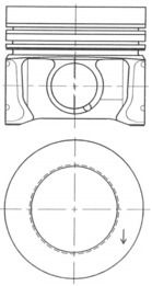 Stūmoklis KOLBENSCHMIDT 41095620