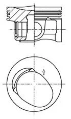 Stūmoklis KOLBENSCHMIDT 41257600