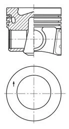 Stūmoklis KOLBENSCHMIDT 41271620