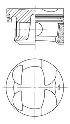 Stūmoklis KOLBENSCHMIDT 41705620
