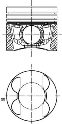 Stūmoklis KOLBENSCHMIDT 41713630
