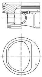 Stūmoklis KOLBENSCHMIDT 41754600