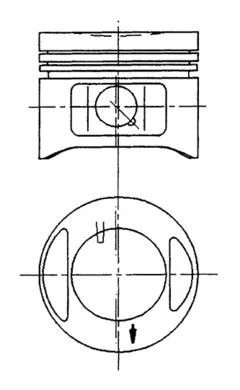 Stūmoklis KOLBENSCHMIDT 94910700