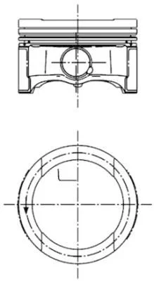 Stūmoklis KOLBENSCHMIDT 99792600