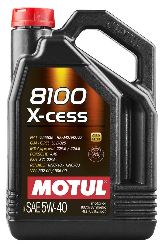 Моторна олива 5W-40 A3/B4 MOTUL 104256