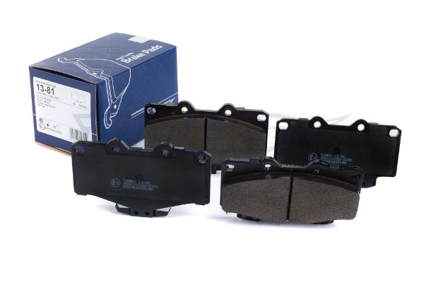 Brake Pad Set, disc brake TOMEX Brakes TX 13-81