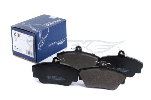 Stabdžių trinkelių rinkinys, diskinis stabdys TOMEX Brakes TX 13-99