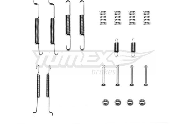 Accessory Kit, brake shoes TOMEX Brakes TX 40-01