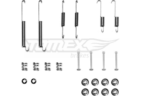 Комплект приладдя, гальмівна колодка TOMEX Brakes TX 40-26