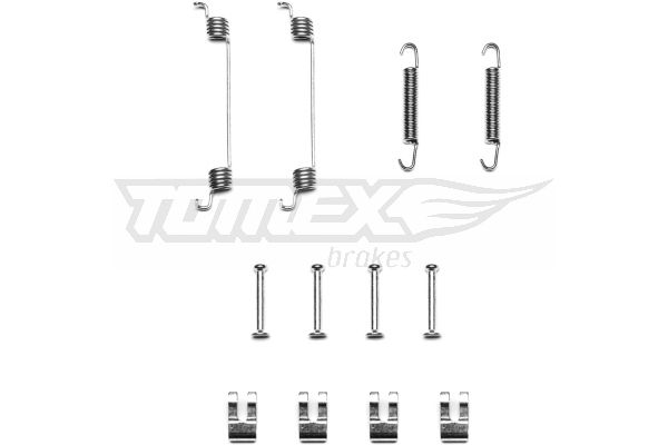 Комплект приладдя, гальмівна колодка TOMEX Brakes TX 40-58