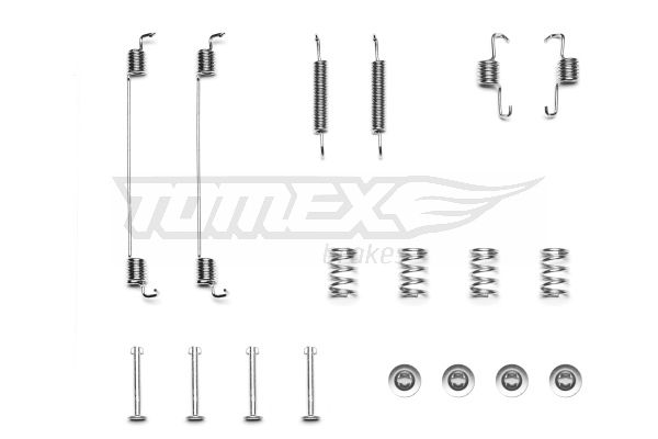 Priedų komplektas, stabdžių trinkelės TOMEX Brakes TX 40-61