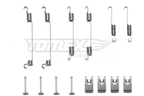 Priedų komplektas, stabdžių trinkelės TOMEX Brakes TX 40-70