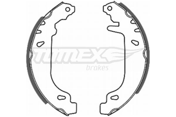 Stabdžių trinkelių komplektas TOMEX Brakes TX 20-41