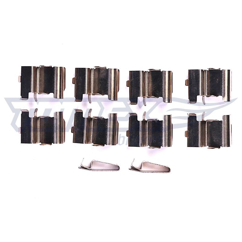 Priedų komplektas, diskinių stabdžių trinkelės TOMEX Brakes TX 43-86