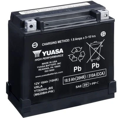 Starterio akumuliatorius YUASA YTX20HL-BS-PW