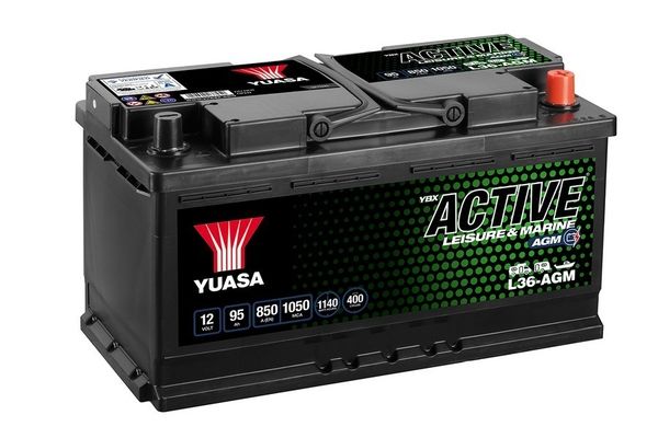 Starter Battery YUASA L36-AGM