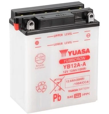 Стартерний акумулятор YUASA YB12A-A