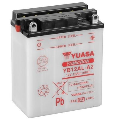 Batterie de démarrage YUASA YB12AL-A2
